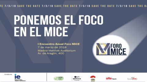 I Encuentro del Foro MICE: Madrid, Hotel Marriott Auditorium